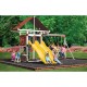 Swing Kingdom Deluxe Kastle Tower Vinyl Swing Set KC7 - 4 Color Options - kc7-deluxe-swing-set-ayr.jpg